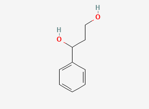 Two-dimensional chemical structure of 1-Phenyl-1,3-propanediol