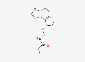 Two-dimensional chemical structure of S7CC7CK2VN, CAS 1252018-55-5