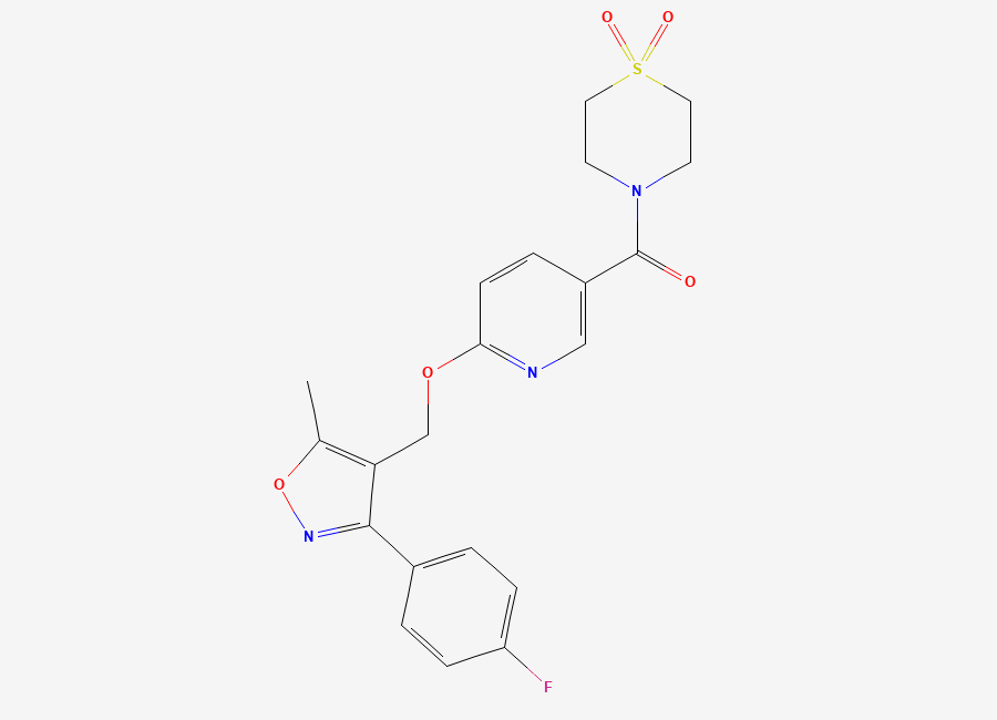 Two-dimensional chemical structure of Basmisanil
