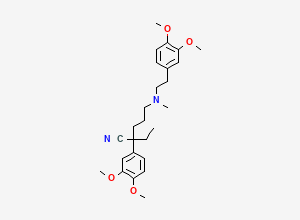 Two-dimensional chemical structure of Verapamil EP Impurity H (free base), CAS 67018-83-1