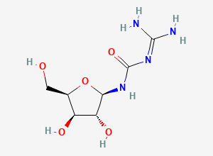 Two-dimensional chemical structure of Azacitidine Impurity B
