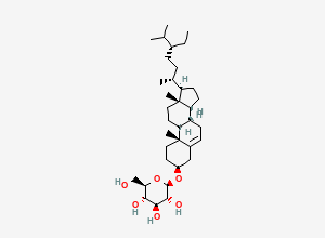 Two-dimensional chemical structure of Sitogluside