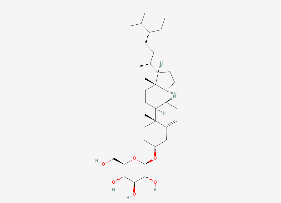 Two-dimensional chemical structure of Sitogluside
