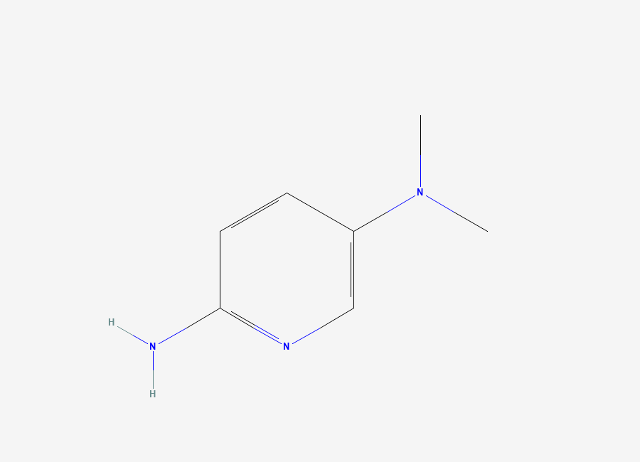 Two-dimensional chemical structure of N5,N5-Dimethylpyridine-2,5-diamine