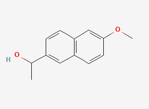 Two-dimensional chemical structure of Naproxen EP Impurity K, CAS 77301-42-9