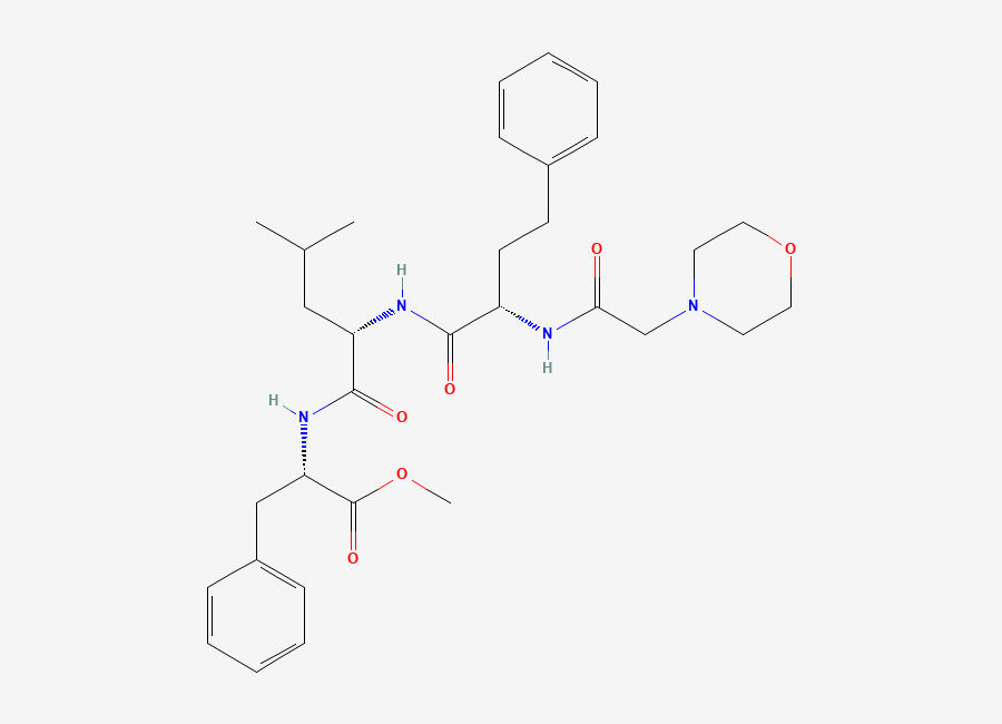 Two-dimensional chemical structure of Carfilzomib Methoxide, CAS 1140908-89-9