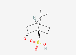 Two-dimensional chemical structure of Voriconazole EP Impurity E (1R)-Isomer, CAS 35963-20-3