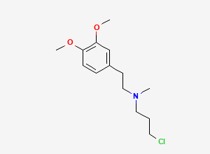 Two-dimensional chemical structure of Verapamil EP Impurity D, CAS 36770-74-8
