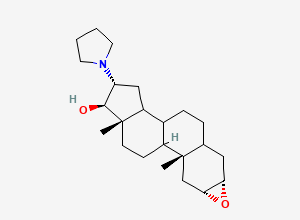 Two-dimensional chemical structure of Rocuronium impurity 68