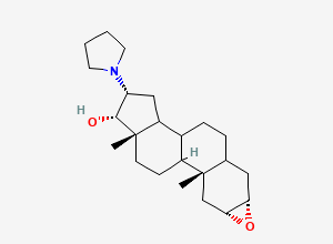 Two-dimensional chemical structure of Rocuronium impurity 67