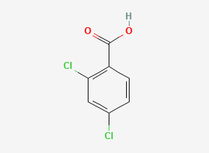 Two-dimensional chemical structure of Furosemide EP Impurity E, CAS 50-84-0