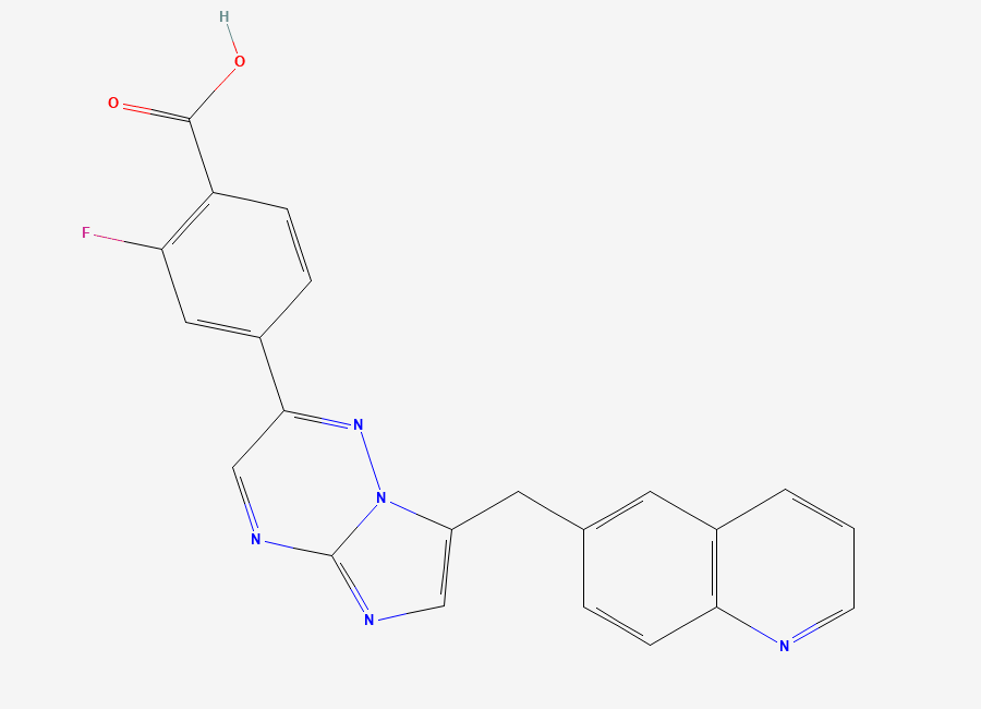 Two-dimensional chemical structure of Cmc-583