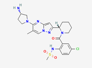 Two-dimensional chemical structure of Presatovir