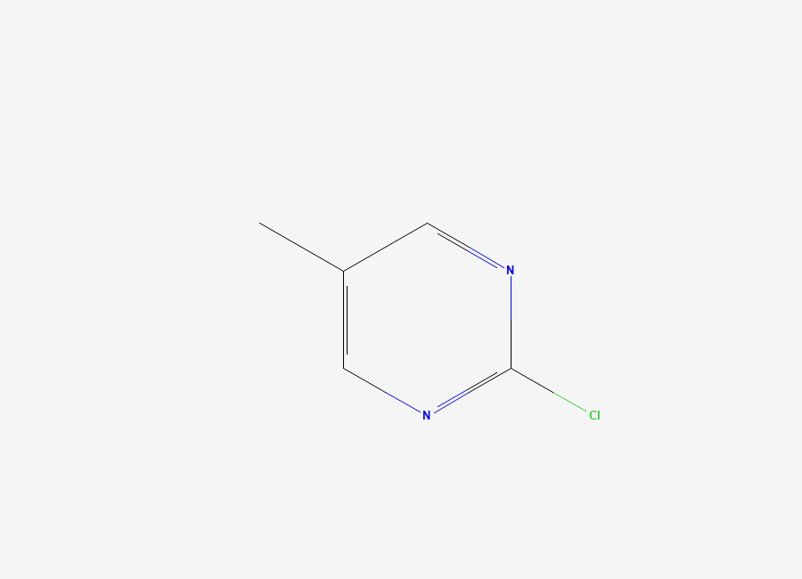 Two-dimensional chemical structure of 2-Chloro-5-methylpyrimidine