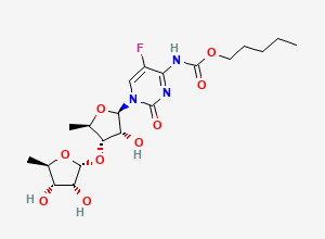 Two-dimensional chemical structure of Capecitabine Related Compound I, CAS 1262133-68-5