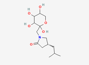 Two-dimensional chemical structure of Pregabalin Impurity PD0310806