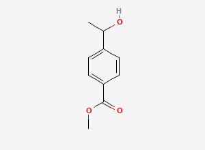 Two-dimensional chemical structure of Methyl 4-(1-hydroxyethyl)benzoate