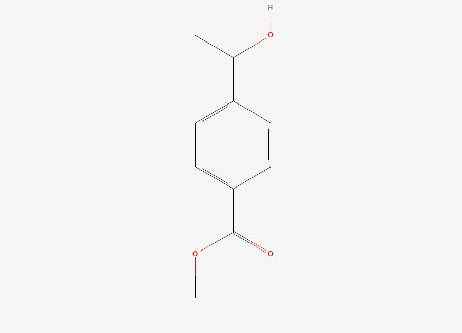 Two-dimensional chemical structure of Methyl 4-(1-hydroxyethyl)benzoate