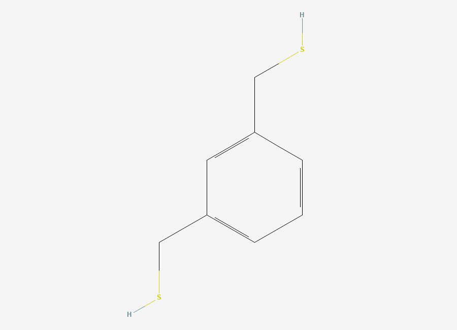 Two-dimensional chemical structure of 1,3-Benzenedimethanethiol