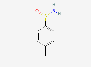 Two-dimensional chemical structure of 4-Methylbenzenesulfinamide