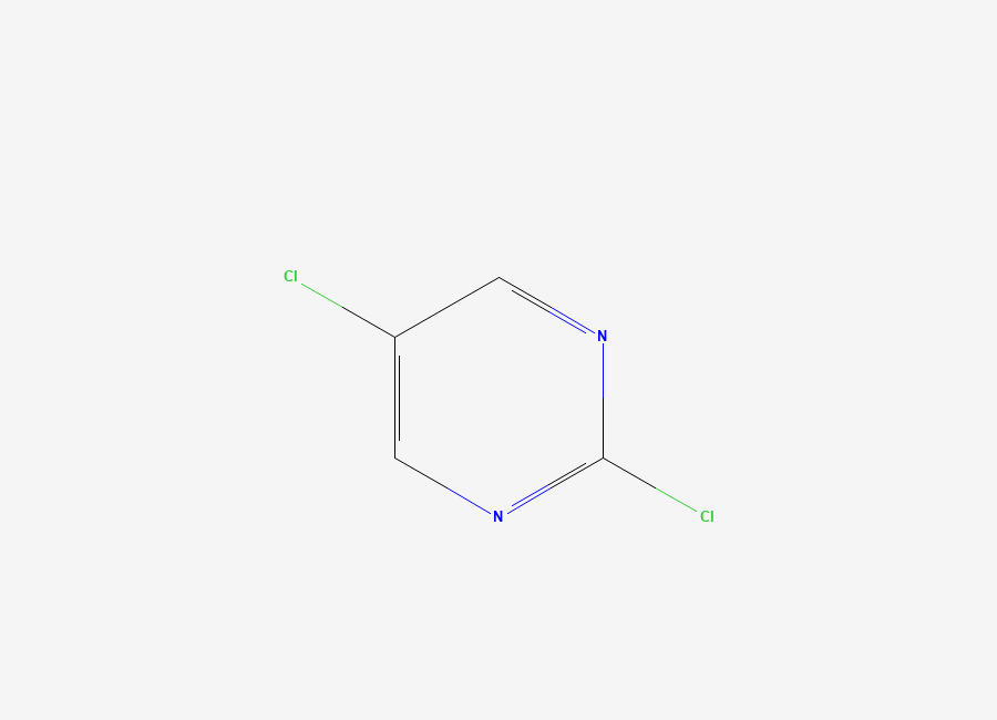 Two-dimensional chemical structure of 2,5-Dichloropyrimidine