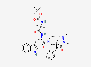 Two-dimensional chemical structure of Anamorelin Impurity 18