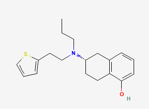 Two-dimensional chemical structure of Rotigotine, CAS 99755-59-6