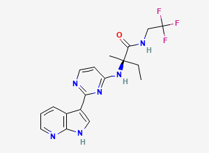 Two-dimensional chemical structure of VX 509