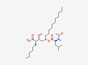Two-dimensional chemical structure of Orlistat open ring epimer