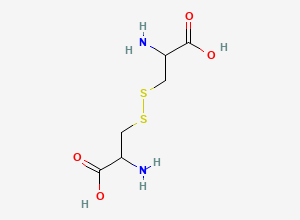 Two-dimensional chemical structure of DL-Cystine, CAS 923-32-0