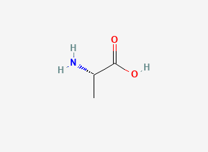 Two-dimensional chemical structure of L-Alanine