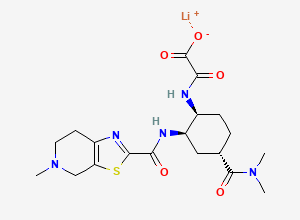 Two-dimensional chemical structure of 767625-11-6free base, CAS 480450-86-0