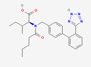 Two-dimensional chemical structure of Valsartan Impurity 106