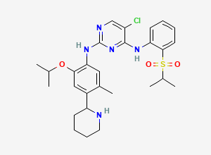 Two-dimensional chemical structure of Ceritinib Impurity 94