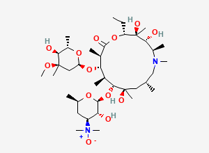 Two-dimensional chemical structure of Azithromycin EP Impurity L, CAS 90503-06-3