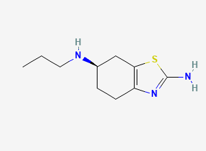 Two-dimensional chemical structure of Pramipexole EP Impurity D, CAS 104632-28-2