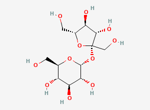 Two-dimensional chemical structure of Sucrose