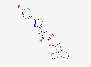 Two-dimensional chemical structure of Venglustat