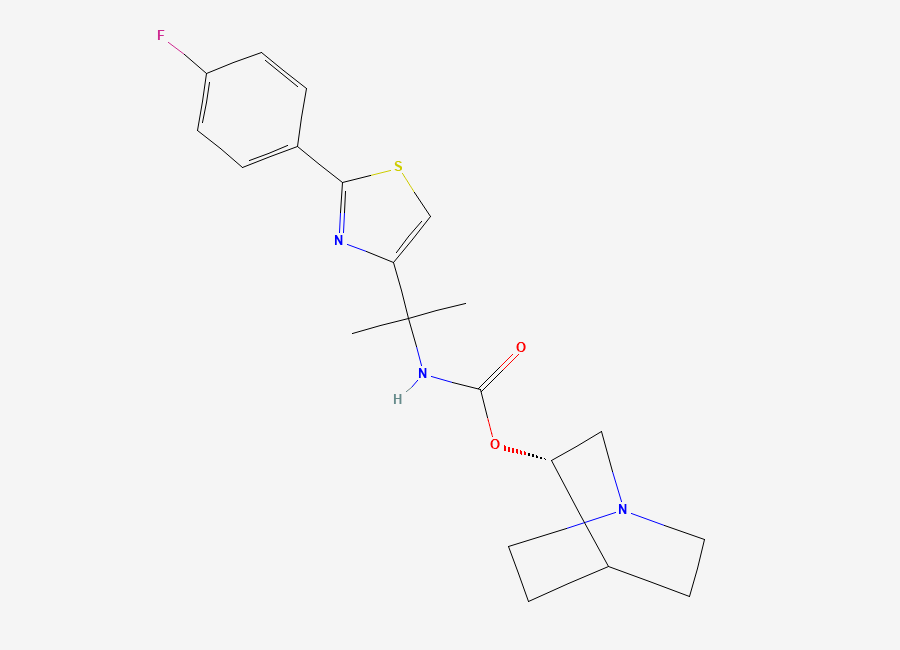 Two-dimensional chemical structure of Venglustat
