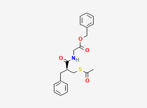 Two-dimensional chemical structure of Sinorphan, CAS 112573-73-6