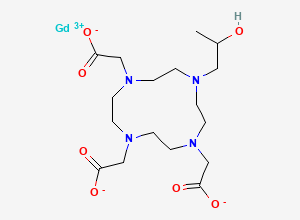 Two-dimensional chemical structure of Gadoteridol, CAS 120066-54-8