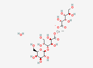 Two-dimensional chemical structure of Calcium Glubionate