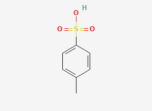 Two-dimensional chemical structure of Escitalopram Impurity J, CAS 104-15-4