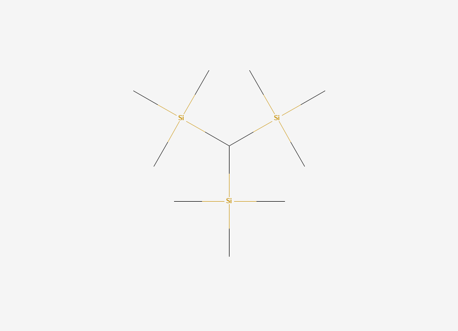 Two-dimensional chemical structure of Tris(trimethylsilyl)methane