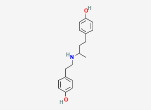Two-dimensional chemical structure of Deoxyractopamine