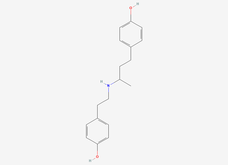 Two-dimensional chemical structure of Deoxyractopamine