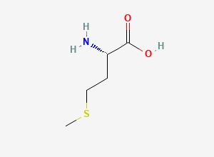Two-dimensional chemical structure of L-Methionine