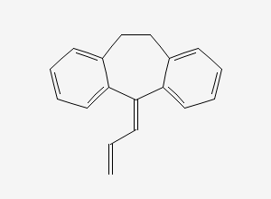 Two-dimensional chemical structure of Nortriptyline Hydrochloride EP Impurity H, CAS 24755-73-5