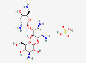 Two-dimensional chemical structure of Tobramycin Sulphate Salt