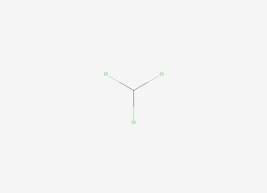 Two-dimensional chemical structure of Chloroform
